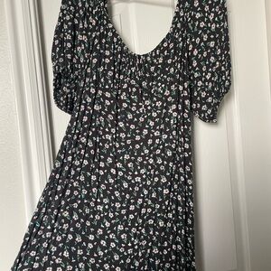 Billabong Black Floral Dress